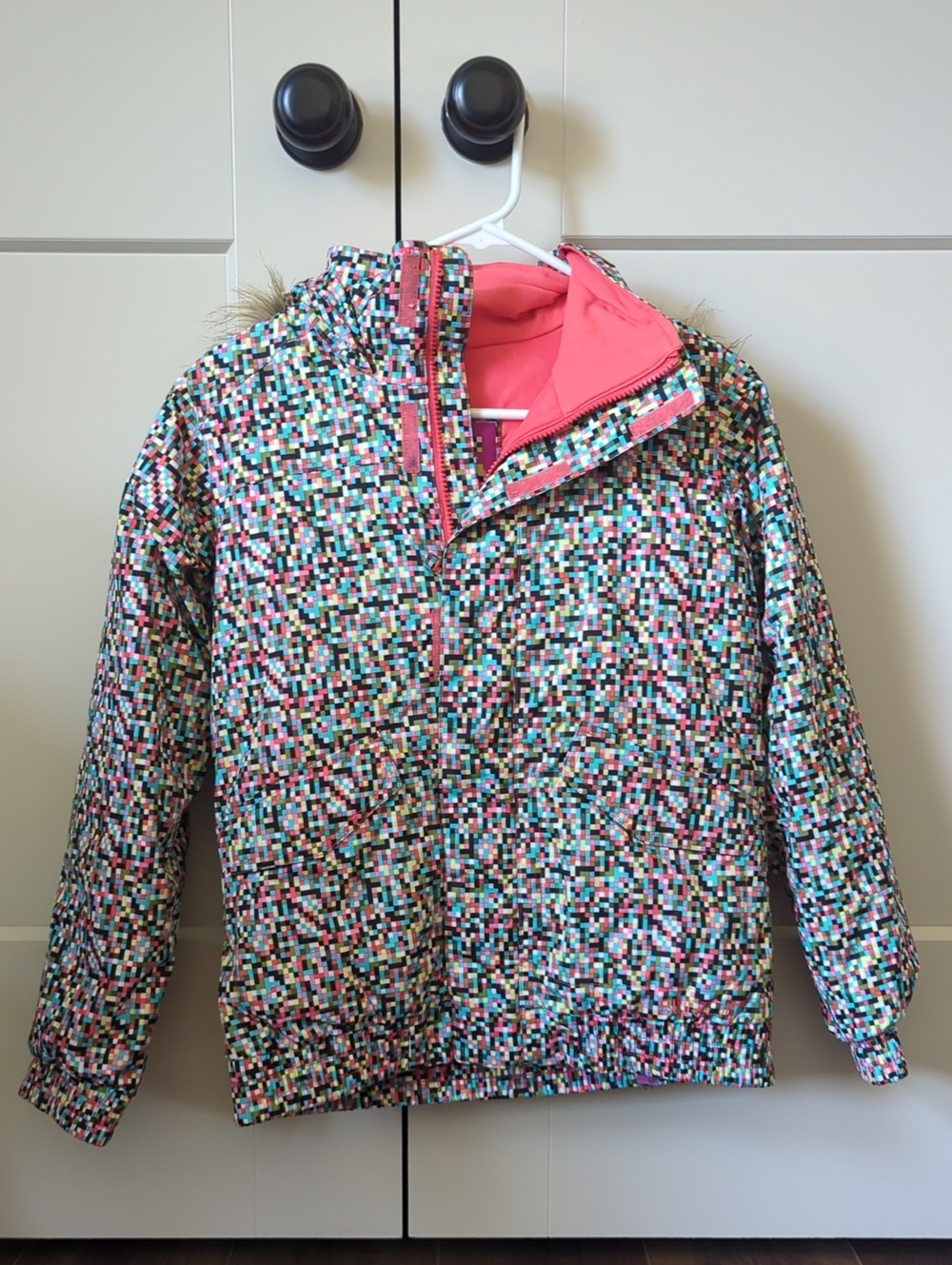 Burton Little Girl Pixie Hooded Ski Jacket